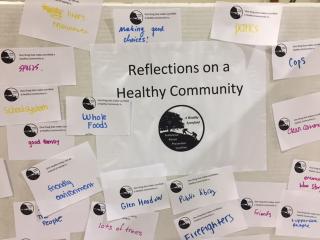 Reflections on a Healthy Community