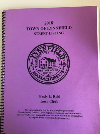 2018 Street Listing