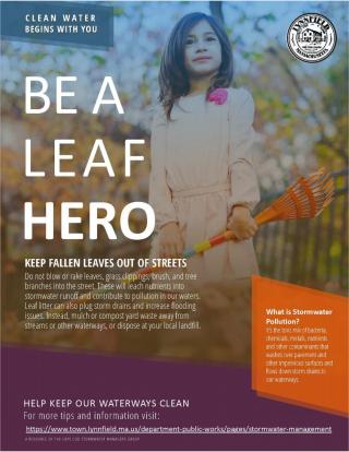 Be a leaf hero flier