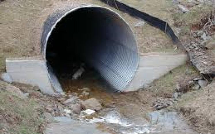 photo of typical culvert
